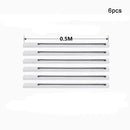 DecorBites™ Aluminum Track Rails for LED Spotlights with T-L Connector