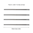 DecorBites™ Aluminum Track Rails for LED Spotlights with T-L Connector