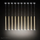 DecorBites™ Aluminum Tube Pendant Light for Dining Room and Kitchen Home Decor