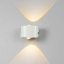 Modern black & white aluminum wall lamps – living room sconces