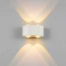 Modern black & white aluminum wall lamps – living room sconces