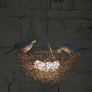 DecorBites™ Aluminum Wire Bird's Nest Pendant Lights for Bedroom Hallway and Restaurant