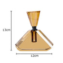 DecorBites™ Amber Crystal Perfume Bottle - Creative Aromatherapy Essential Oil Container