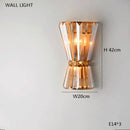 DecorBites™ Amber Crystal Round Chandelier: Nordic Large Multiple Tier Ceiling Light for Living Room