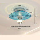 DecorBites™ Amber Glass Ceiling Lamp Wood Nordic Modern Bedroom Bathroom Light