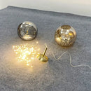 DecorBites™ Amber Glass Chandelier: Luxury Lighting for Bedroom, Dining Room, Kitchen, Restaurant & Art Decor