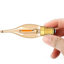 DecorBites™ Amber Glass LED Candle Light Bulb 2200K Retro C22TG Candelabra Night Decor E12 E14