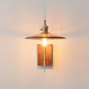 DecorBites™ Amber Glass LED Wall Lamp for Modern Nordic Home Decor