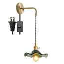 DecorBites™ Amber Glass LED Wall Sconce for Home Indoor Lighting