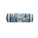DecorBites™ Ancient Indigo Jungle Decorative Cushion Covers - Hand-Painted Throw Pillow Case