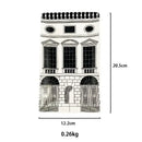 DecorBites™ Ancient Roman Architecture Ceramic Incense Candlestick Luxury Home Ornament