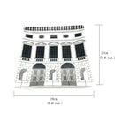 DecorBites™ Ancient Roman Architecture Ceramic Incense Candlestick Luxury Home Ornament