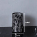 DecorBites™ Ancient Wood Grain Marble Bathroom Set with Luxury Accessories