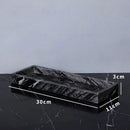 DecorBites™ Ancient Wood Grain Marble Bathroom Set with Luxury Accessories