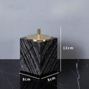 DecorBites™ Ancient Wood Grain Marble Bathroom Set with Luxury Accessories