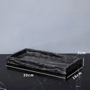 DecorBites™ Ancient Wood Grain Marble Bathroom Set with Luxury Accessories