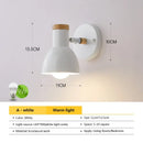 DecorBites™ Angel Adjustable LED Wall Sconce Light for Bedroom Living Room