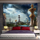 Angel devil hell witchcraft psychedelic tapestry for bedroom wall decor