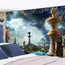 Angel devil hell witchcraft psychedelic tapestry for bedroom wall decor