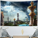 Angel devil hell witchcraft psychedelic tapestry for bedroom wall decor
