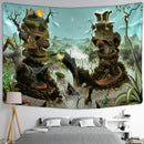 Angel devil hell witchcraft psychedelic tapestry for bedroom wall decor