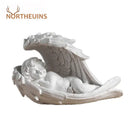 DecorBites™ Angel Girl Resin Figurine for Modern Home Decor and Gift Giving