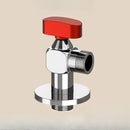 DecorBites™ Angle Valve: Wall Mounted Water Volume Toilet Inlet One Out, Cold Hot.