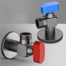 DecorBites™ Angle Valve: Wall Mounted Water Volume Toilet Inlet One Out, Cold Hot.