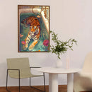 Animal Canvas Painting for Bathroom