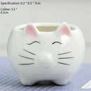 DecorBites™ Animal Cartoon Ceramic Flowerpot for Nursery Planting - Cute Rabbit Elephant Sheep Octopus