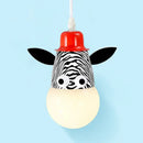 DecorBites™ Animal LED Ceiling Light: Monkey Zebra Giraffe Kids Lamp for Bedroom.