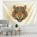 DecorBites™ Animal Mandala Tapestry Wall Hanging Mat Beach Towel Blanket