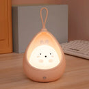 DecorBites™ Animal Night Light with Sensor Control for Kids, USB Rechargeable Silicone LED