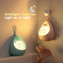 DecorBites™ Animal Night Light with Sensor Control for Kids, USB Rechargeable Silicone LED