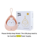 DecorBites™ Animal Night Light with Sensor Control for Kids, USB Rechargeable Silicone LED