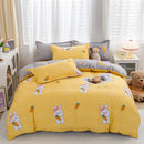 Playful white & black animal pattern bedding set bedroom duvet cover