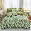 Playful white & black animal pattern bedding set bedroom duvet cover
