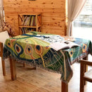 DecorBites™ Animal Pattern Throw Blanket - Stylish Sofa Cover with Tassels