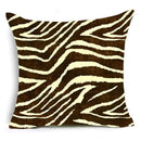 DecorBites™ Animal Print Pillowcase Cushion Cover Home Decoration for Sofa