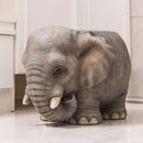 DecorBites™ Animal Resin Sculpture Footstool Seat - Creative Cartoon Statue Chair Stool
