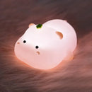 DecorBites™ Animal Silicone Night Light USB Rechargeable Timer Baby Kids Bedside Lamp