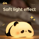 DecorBites™ Animal Silicone Night Light USB Rechargeable Timer Baby Kids Bedside Lamp