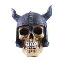 Viking horned animal skull ornament living room halloween decor