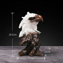 DecorBites™ Animal Statue Collection: Eagle Wolf Lion Tiger Horse Desktop Artwork Decoration & Gift