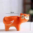 DecorBites™ Animal Vase Succulent Pot for Garden, Cute Rabbit & Duck Design