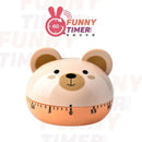 DecorBites™ Animal Vegetable Shape Digital Kitchen Timer - 60 Minute Countdown