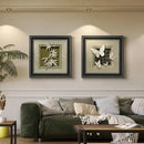 DecorBites™ Animal Wall Decor Frame Set Art Painting Poster Room Aesthetic Decoration