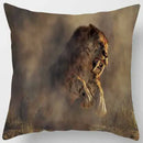Decorbites animals world tiger lion pillow case living room set