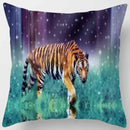 Decorbites animals world tiger lion pillow case living room set