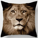 Decorbites animals world tiger lion pillow case living room set